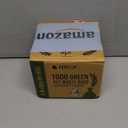 GORILLA SUPPLY Dog Poop Waste Bags with Dispenser and Leash Tie, 9" x 13", Green, 1000 Count