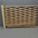Evenflo Expansion Walk-Thru Room Divider Baby Gate (Natural Wood)