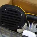 Paint Sprayer 1000W High Power Electric Spray Paint Gun with Adjustable Spray Width Knob 4 Nozzles and 3 Patterns Easy to Clean for Furniture Home Interior House Painting Yellow