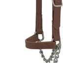 Weaver Leather Livestock Brahma Webb Goat Halter, Brown (Small)