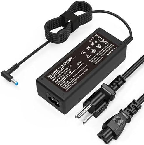 AYKLCZUU 45W Charger Compatible with HP Laptop Charger Blue Tip 4.5mm,741727-001 TPN-C125 HSTNN-LA40 HSTNN-DA40 854054-002 HSTNN-CA40 740015-002 740015-003 740015-004 15-f387wm 15-f272wm 15-f233wm