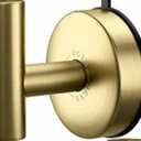 DGYB Large Cup Hook for Bathrooms Set of 1 Gold Towel Hooks for Stainless Steel 15 Lb Removable Wall Hooks for Hanging Heavy Duty