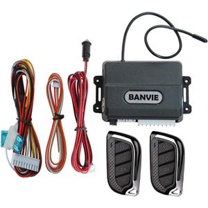 BANVIE Car Keyless Entry System, Car Central Power Door Lock with 4 Button Remote Control Transmitter, Electrical Anti-Theft installations for Vehicles (KS020)