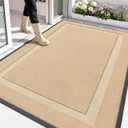OLANLY Front Door Mat Outside 71x47, All-Season Heavy-Duty Rubber Doormat