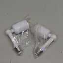 E26/E27 Ceramic Heat-Resistant Light Socket Extender Adapter with 4.5 Inch Extension, All Direction Adjust Secure Fixation, Metal Heavy Load-Bearing High Power Screw Base, 2Pack