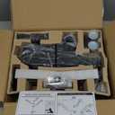 MOUNT PRO Triple Monitor Mount for Max 32" Computer Screen, Adjustable 3 Monitor Desk Mount, up to 19.8lbs Each, Three Display Arm with Tilt Swivel Rotation, VESA Mount 75x75/100x100mm