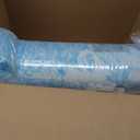 2 Inch 5-Zone Cooling Gel Memory Foam Mattress Topper Queen, Blue