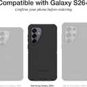 OtterBox Samsung Galaxy S26+ Commuter Series Case - Black, Slim & Tough, Pocket-Friendly, with Port Protection, Protective Phone Case for Samsung Galaxy