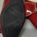 Women's Chunky Closed Toe Low Block Heels Work Pumps Comfortable Dress Wedding Shoes for Party Office (8)