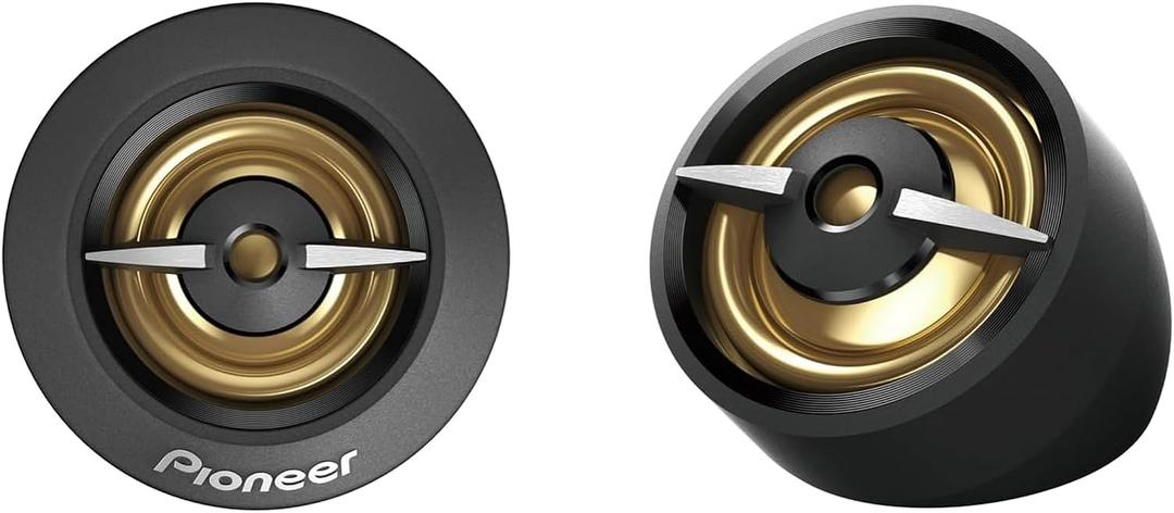 PIONEER A-Series Plus TS-A301TW 20 mm (0.75) Tweeters (Pair) 450W Max, Crisp High-Frequency Detail, Easy Add-On for Clarity