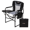SUNNYFEEL Camping Directors Chair, Heavy Duty,Oversized Portable Folding Chair with Side Table, Pocket for Beach, Fishing,Trip,Picnic,Lawn,Concert Outdoor Foldable Camp Chairs