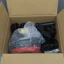 MZK Pressure Washer, Power Washer with Anti-Tipping Technology, 4 Wheels, 4 Quick Connect Nozzles, Soap Bottle, for Cars, Fences, Driveways, Patios, Home & Outdoor Cleaning - Deep Red