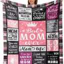 Gifts for Mom, Birthday Gifts for Moms, Gifts for Mothers Christmas, Mama Birthday Gifts for Valentines Christmas Mother's Day, Mommy Blanket Best Mom Gifts Ideas 60"x50."