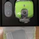 XbotGo Chameleon AI Auto Sports Action Camera - 4K 60FPS Soccer Camera and Basketball Tracking Camera for Team Sports, Live Streaming, No Subscription, Works with iOS & Android (Lemon Green)