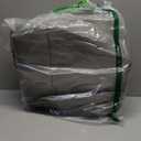 NLQR Driver or Passenger Side Bottom Replacement Seat Cover Microfiber Leather Gray Compatible with Toyota Sequoia Tundra 2000 2001 2002 2003 2004 2005 2006