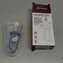 Momcozy Baby Toothbrush, Toddler Toothbrush 1-2, Infant Tooth Brush 6 to 12 Months and up, Oral Cleaner, Baby Tongue Cleaner, Blue