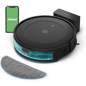 iRobot Roomba Combo Robot Vacuum & Mop (Y0110) - Easy to use, Power-Lifting Suction, Vacuums and mops, Multi-Surface Cleaning, Smart Navigation Cleans in Neat Rows, Self-Charging, Alexa