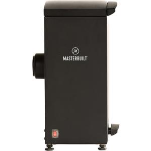 Masterbuilt® Slow and Cold Smoker Accessory Attachment With Removable Ash Tray for Masterbuilt Vertical BBQ Smokers in Black, 10" x 10" x 18", Model MB20100112