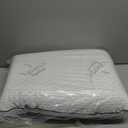 Cooling Gel Memory Foam Pillows - 1-Pack - Standard Size Memory Foam Pillow For Sleeping - Medium-Firm - Back, Stomach & Side Sleeper - Shoulder & Back Pain Relief - Washable, Bamboo Viscose Cover