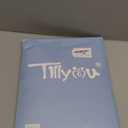 TILLYOU Changing Pad Cover Set in Soft Jersey Material - Fits 32"/34''x16 Contoured Pad for Babies,Elephant & Cloud, Pink