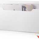 Feifeiya Magnetic Pocket File Holder Large File Folder Organizer Magnetic Paper Mail Letters Holder Wall Hanging Office Supplies for Refrigerator Whiteboard Storage Cabinets(White)