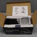 3Pcs French Fry Cutter, Ruooson Professional Potato Cutter Slicer with 1/2 In & 3/8 In & 1/4 In Stainless Steel Blades, Great for Whole Potatoes Carrots Cucumbers.