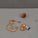 Jkanti Interactive Cat Toys for Indoor Cats,The 3rd Generation Agile Moving Cat Ball with Elastic Mesh Tail,Automatic Kitten Toys for Bored Indoor Cats,Motion Activated (Orange)