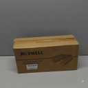 HOXWELL Wheel Chocks (2pair/4pack with Rope) for RV Trailer Camper Truck Car Aircraft, Versatile Heavy Duty Rubber Wheel Chocks Block with 3 Reflective Strips, Tire Wheel Immobilizers & Chocks