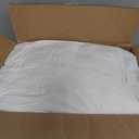 APSMILE Oversized King Down Feather Fibers Duvet Insert - Ultra-Soft All Season Down Feather Fibers Comforter Hotel Collection Comforter, Fluffy Medium Warmth (White, 120"x98")