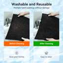 Aquarium Filter Sponge Pad, Filter Media Foam Sponges, Filter Accessories for Fish Tanks and Ponds (18.5"x18.5"x1.6", 20PPI, 2 Pack)