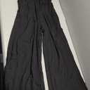 ZAFUL Womens Summer Jumpsuits 2025 Smocked Waist Dressy Casual One Piece Outfits with Pockets, Size M