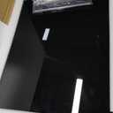 Black Glass Dry Erase Whiteboard, 18" x 24" Frameless Glass White Board for Home,School,Office,Black Surface(Glass BB-BK-4560)