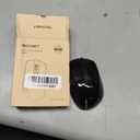 TECKNET Wireless Mouse Rechargeable, 2.4G USB-A Silent Mouse, Quiet Click, 6 Adjustable 4800 DPI, Cordless Computer Mice, Ergonomic Mice for Laptop, 6 Buttons for Chromebook, Ergo Grip - Black