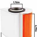 17211-KR3-600 Air Filter Compatible with Honda CMX250 CA125 Rebel CMX250C 250 Replace 17211KR3600 with CA250 Air Cleaner Element