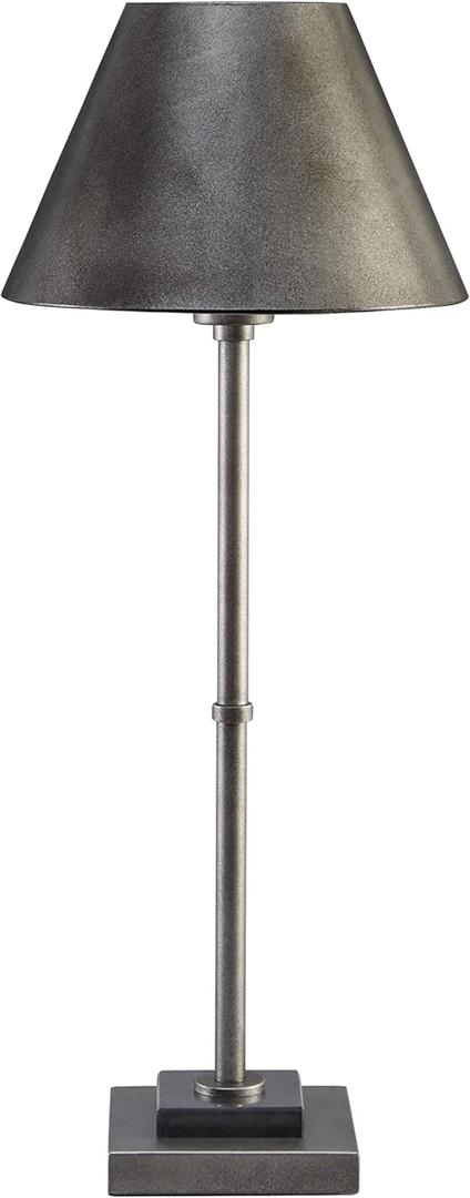 Signature Design by Ashley Belldunn Modern 26.38" Table Lamp, Metallic Silver (26 inch)