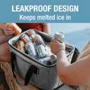 CleverMade Tahoe Collapsible Cooler Bag Large Portable Cooler Bag for Travel, Foldable Insulated Cooler for Beach, Picnic & Tailgating, Holds Up to 50 Cans, Leakproof Soft Carry Cooler