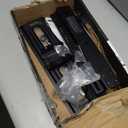 Perlegear Universal Swivel TV Stand Base for 3270 inch TVs, Height Adjustable Table Top TV Stand Mount with Tilt, Tempered Glass Base, Holds up to 88 lbs