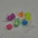 Sotiff 9 Pcs Light up Ball Spiky LED Bouncy Ball Flashing Squeaky Multicolor Puffer Toy Rubber Sensory Toy Carnival Prizes Bulk Party Favors for Teens, Adults, Children