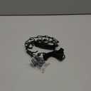 PetJett ProTrainer Prong Collar for Dogs - Choke Collar for Dogs, Pinch Collar for Dog Adjustable No Pull Training Collar for Small Medium Large Dog - Safety Durable Stainless Steel Metal Choker Chain (Medium: 16 - 18" / 50 lbs, Full Black)