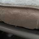 Bedsure Orthopedic Dog Beds for Small Dogs - Washable Small Dog Cat Bed Waterproof, Comfort Pet Couch Sofa with Washable Removable Cover, Pets Bed with Nonskid Bottom, Ivory, 24"