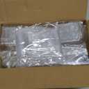 30Pack 5oz Clear Plastic Dessert Cups with Lids and Spoons, Reusable Square Parfait Appetizer Cups, Party Trifle Shooter Serving Cup, Mini Dessert Shot Glasses for Tasting