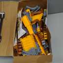 264 PCS Construction Race Tracks for Kids Toys, Glow in The Dark Magic Toy Set, 2 Light Up Cars Track, 3 Construction Cars, Flexible DIY Track Set, Birthday Gift for Age 3-9 Boys Toddler Girls