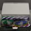 Christmas Candy Cane Lollipop Lights Decorations, 10-Pack 8 Modes Christmas Pathway Lights Outdoor LED Waterproof Lighted Up Flashing String Light Decor for Garden Yard (Multi-Color)