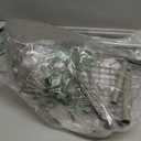 Zenna Home Tension Pole Shower Caddy, Corner Shower Storage System with 4 Adjustable Baskets, Bathroom Organization Solution, 60 to 108 Inch, Satin Nickel