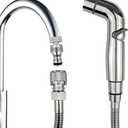 G-Sunny Quick-Connect Sink Faucet Sprayer Kit, Sink Hose Sprayer Accessories, Detachable Metal Adapter With Hand Shower,Hair Washing,Pet Cleaning,for Bathroom/Kitchen (Quick Connect Sprayer)