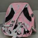 Vivicreate Large Cat Backpack Carrier for Travel and Hiking Transparent Pet Bubble Backpack for Cats up to 20lbs with Ventilation and Padded Straps Mochila para Gatos transportadora mascotas (Pink)