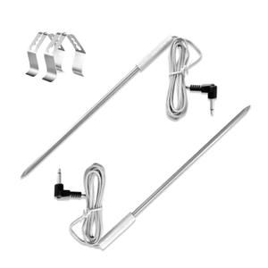 Replacement Meat Probe Compatible with Nexgrill Oakford Wood Pellet Grill/Expert Grill Commodore Pellet Grill and Smoker,2-Pack