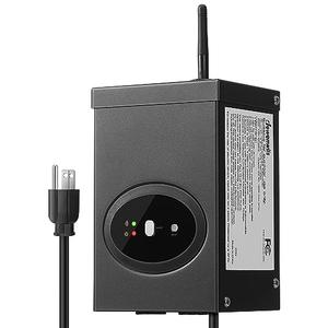 DEWENWILS Smart Low Voltage Landscape Transformer 120W, 120V AC to 12V AC for LED Landscape Lights, Outdoor Lighting, Waterproof, 1 Zone Control, Compatible with Alexa and Google Home, ETL Listed