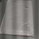 Glass Cutting Board,2Pcs Durable Clear Non Toxic Tempered Glass Cutting Board for Kitchen,Chopping Board Set with Non-Slip Silicone Edge & Hanging Hole,BPA-Free,Dishwasher Safe,Heat Proof