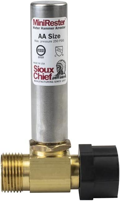 Sioux Chief Mfg Sioux Chief 660-TK Female Swivel Nut by Male Ballcock Thread Mini Rester, No Size, Brass/Antique Brass